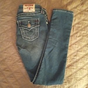 Ladies Skinny True Religion Sz-25